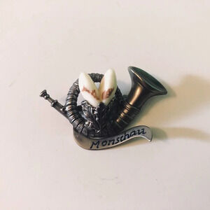 Vintage Germany Monschau Pin  Horn Shaped Brooch